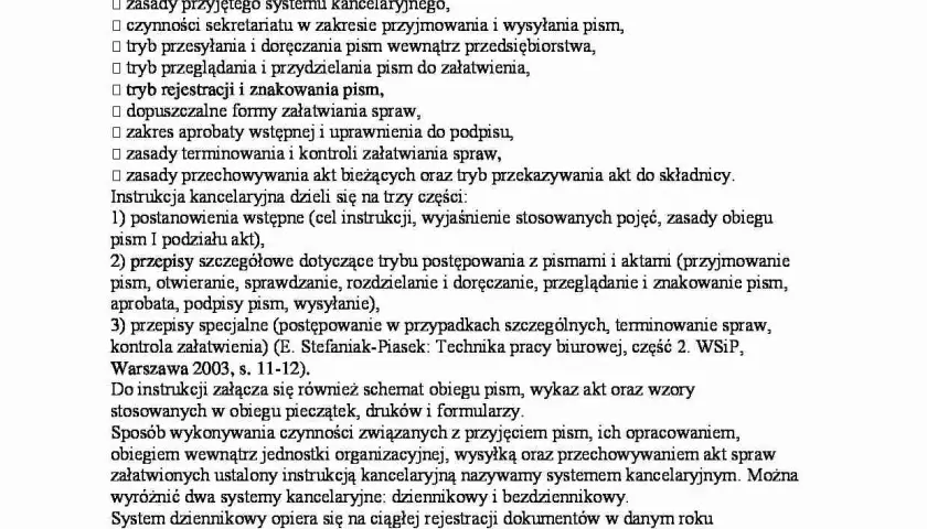 Co to jest instrukcja kancelaryjna i jak uniknąć błędów w dokumentacji